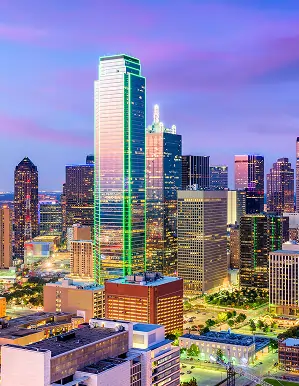 Dallas TX skyline