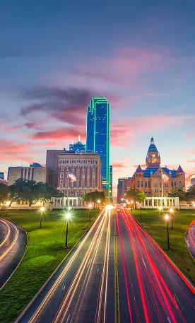 Dallas TX skyline