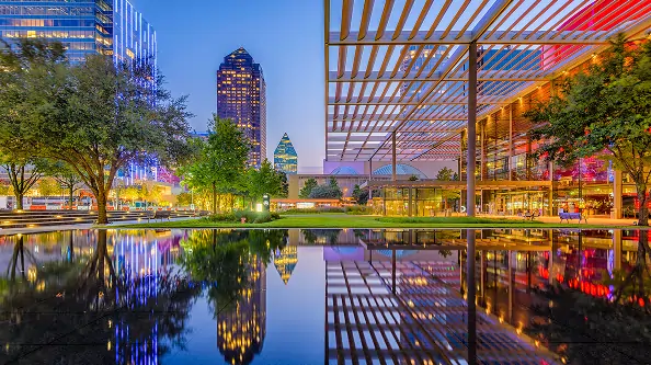 Dallas TX skyline